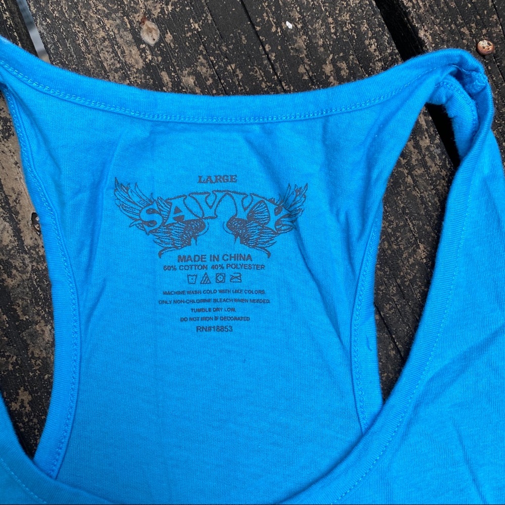 Graphic Workout/Sleep Tank Tops (3) - Picture 3 of 7